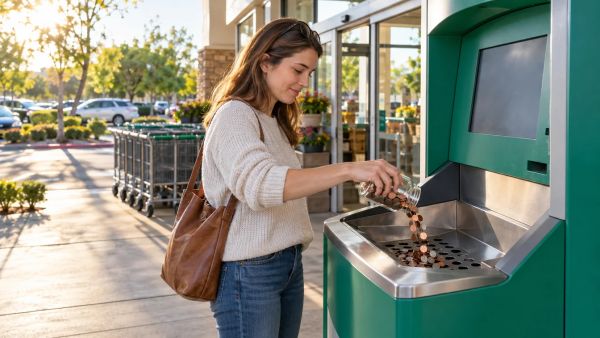 Easily find coin changers near you with Coinstar kiosks